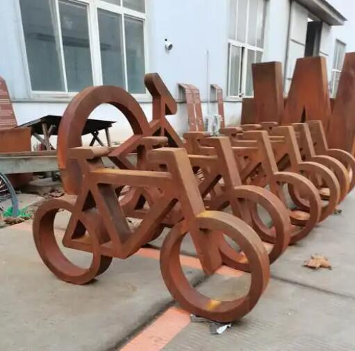 虎丘耐候钢板造型