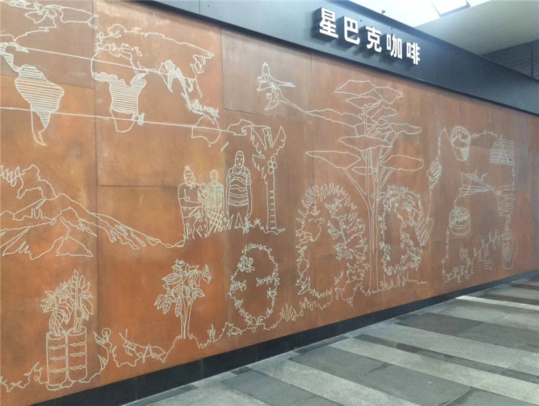 虎丘耐候钢幕墙